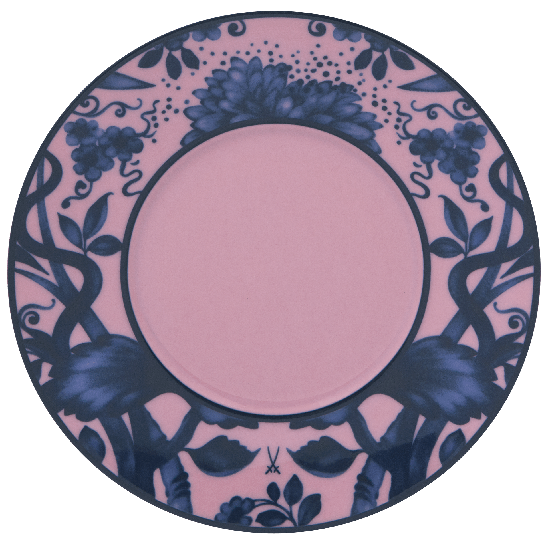 Kaffeetasse, rosa, H 7,5 cm | Meissen No. 41 Noble Blue 79b570-36582 - Meissen Weimar