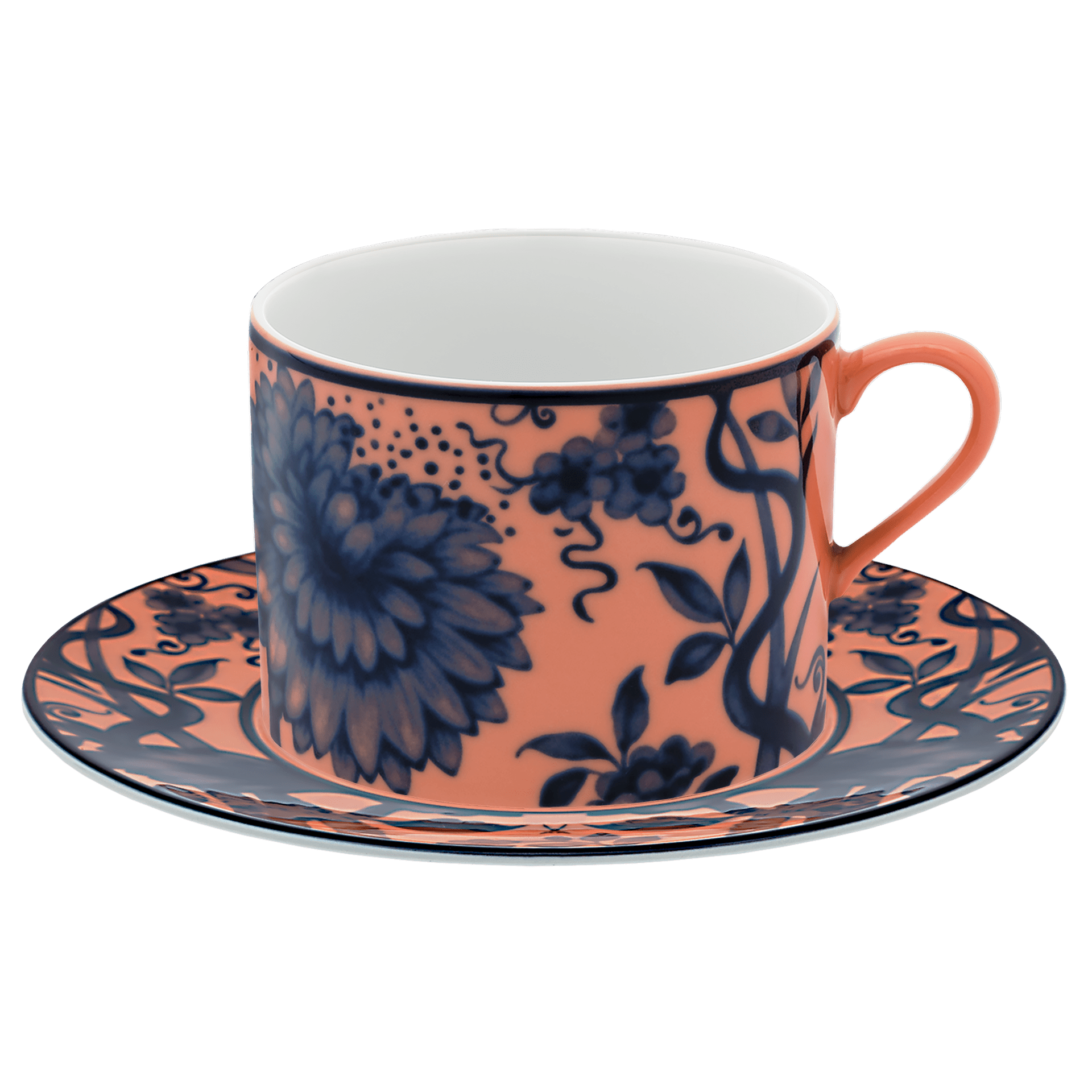 Kaffeetasse rot Ø 14,5 cm | Meissen No.41 Zwiebelmuster 79b510-36582 - Meissen Weimar
