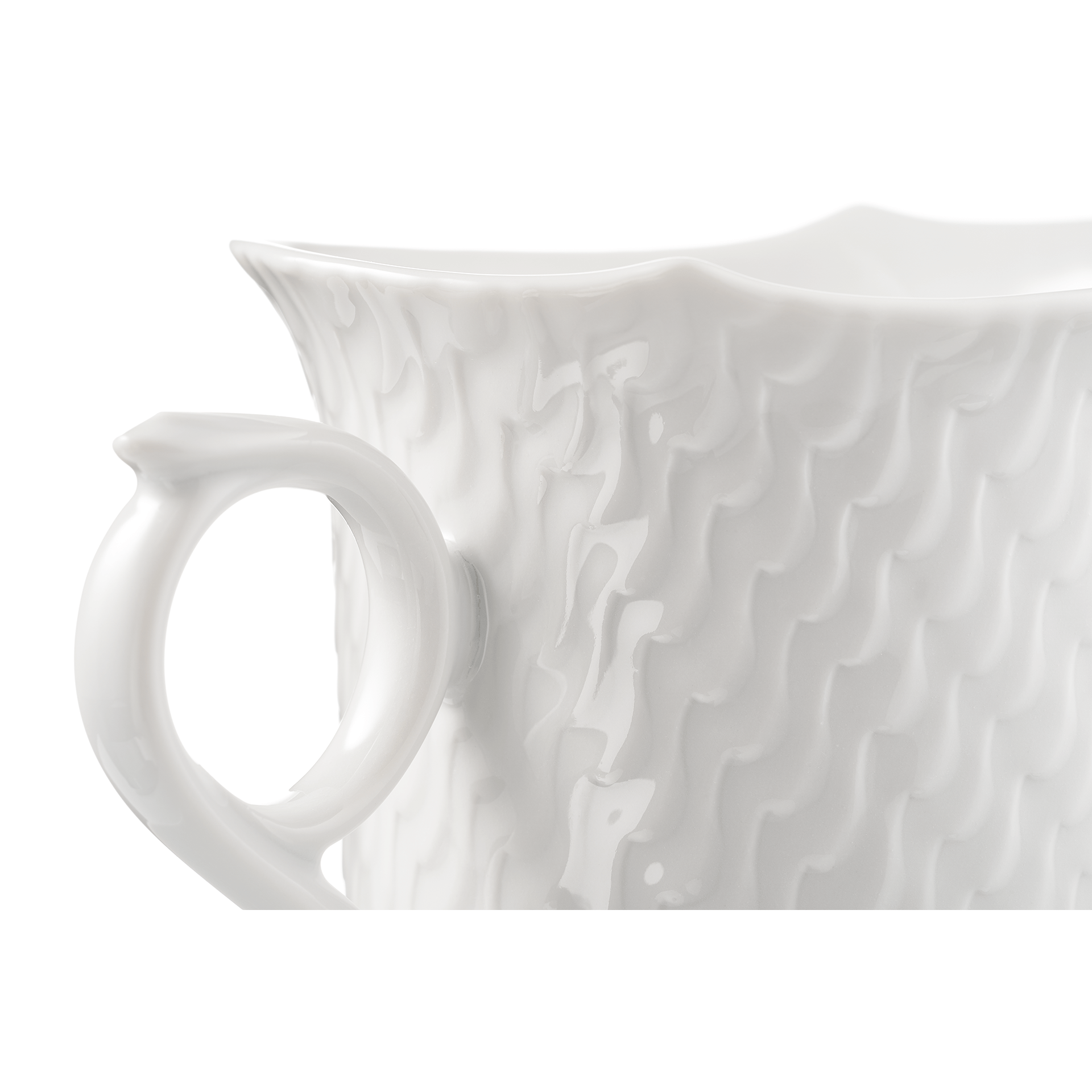 Kaffeetasse, V 0,15 l | Meissen Wellenspiel Relief 000001 - 29582 - Meissen Weimar