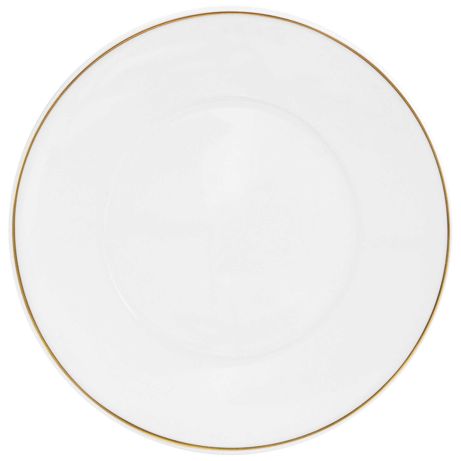 Kaffee/Tee/Cappuccinountertasse, ohne Dekoration, Goldrand, Ø 14,5 cm | Meissen No.41 98A077 - 41562 - Meissen Weimar