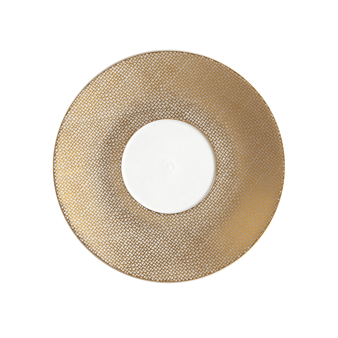 Kaffeeuntertasse, Mesh, gold, Ø 16,5 cm | Meissen Cosmopolitan 79A165 - 37562 - Meissen Weimar