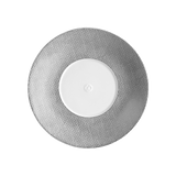 Kaffeeuntertasse, Mesh, platin, Ø 16,5 cm | Meissen Cosmopolitan