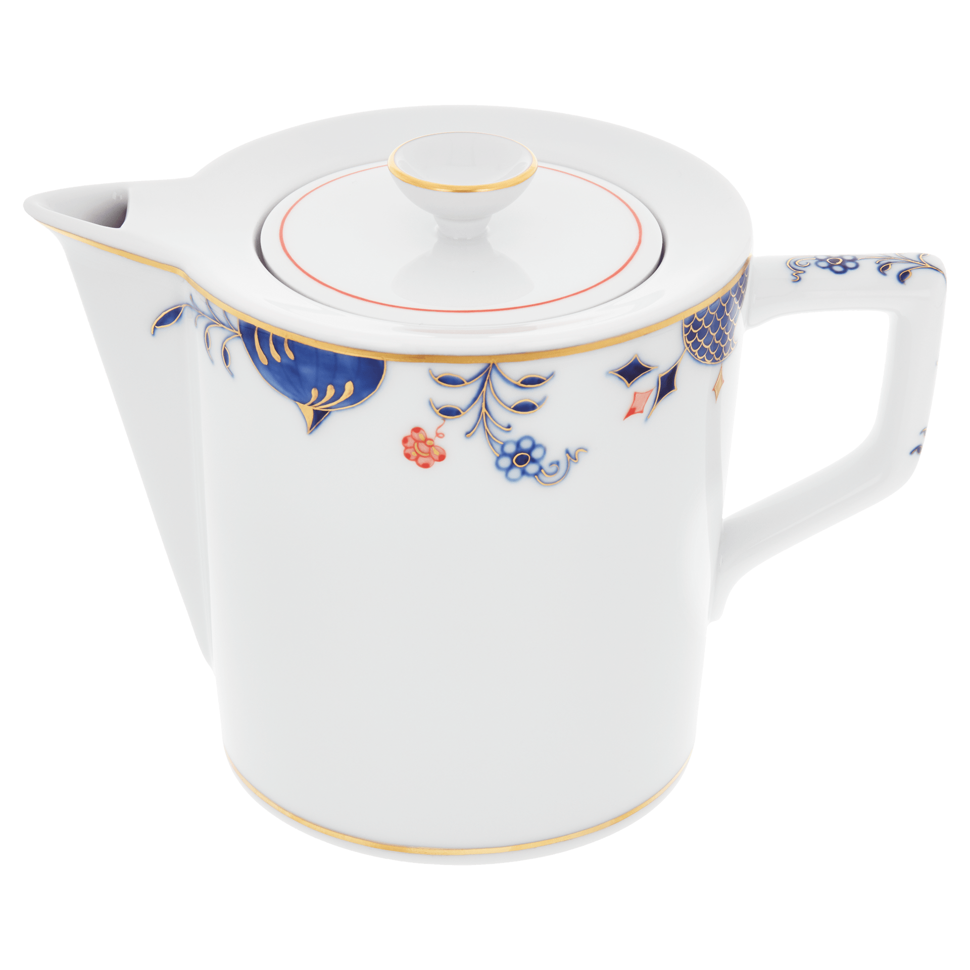 Kanne, Noble Blue, Zwiebelkante, V 0,75 l | Meissen No.41 802190 - 41727 - Meissen Weimar