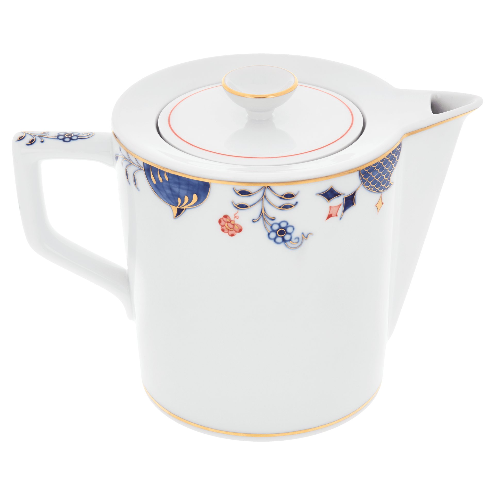 Kanne, Noble Blue, Zwiebelkante, V 0,75 l | Meissen No.41 802190 - 41727 - Meissen Weimar