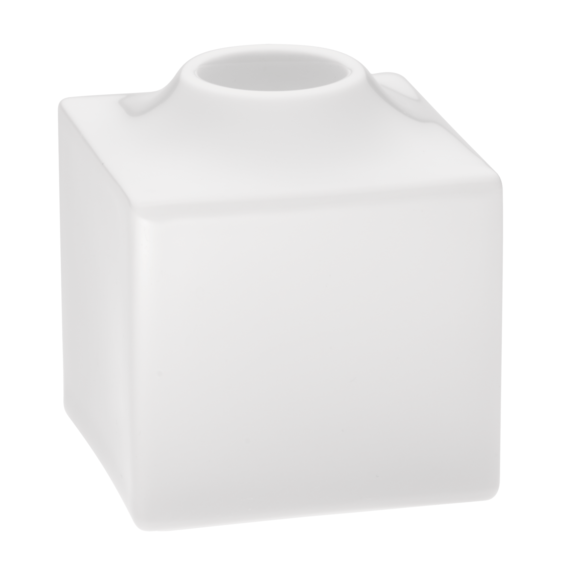 Kerzenhalter, klein, Weiß, H 6 cm | Meissen Cosmopolitan 000001 - 53175 - Meissen Weimar