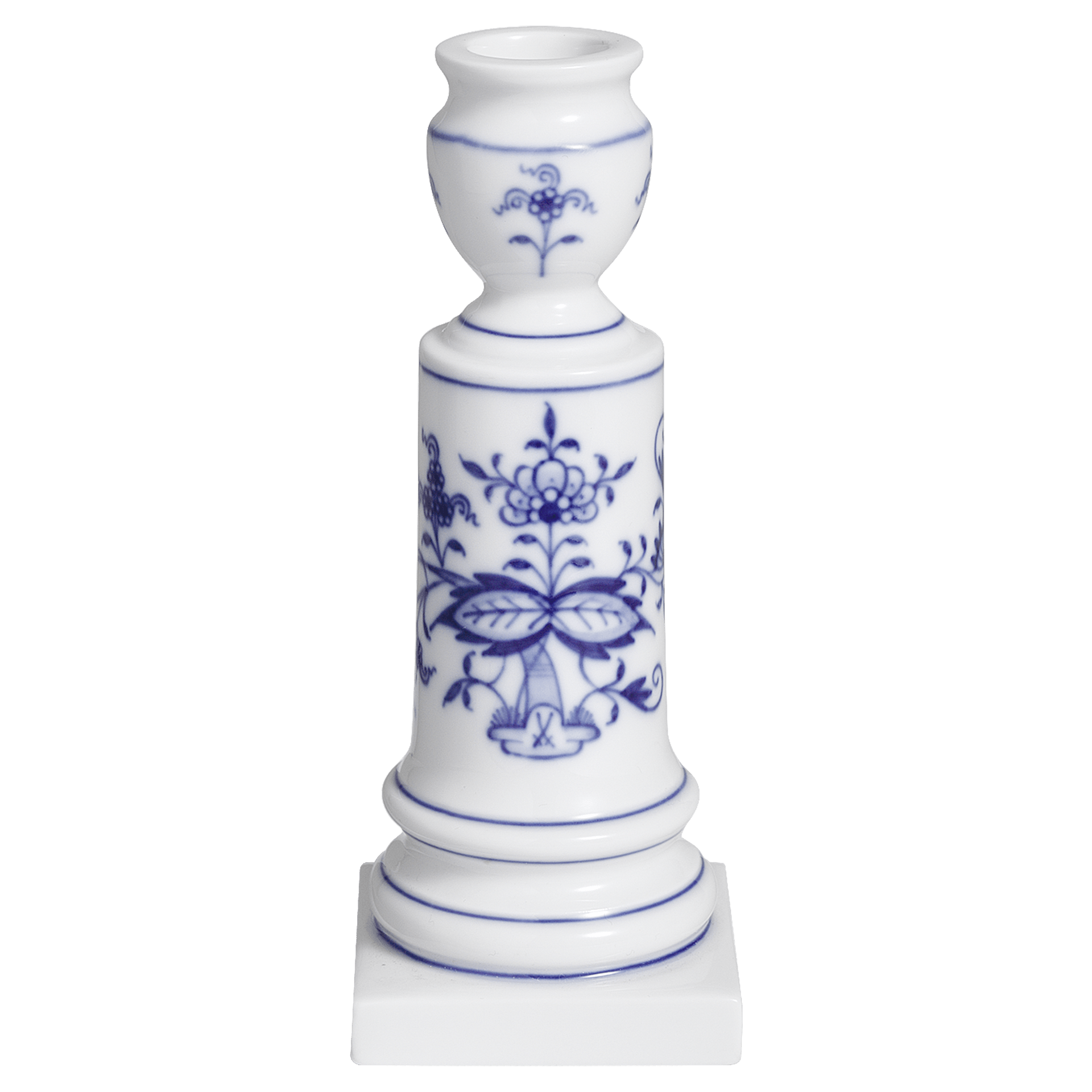 Kerzenständer Zwiebelmuster H 14 cm | Meissen No.41 Zwiebelmuster 800101 - 53110 - Meissen Weimar