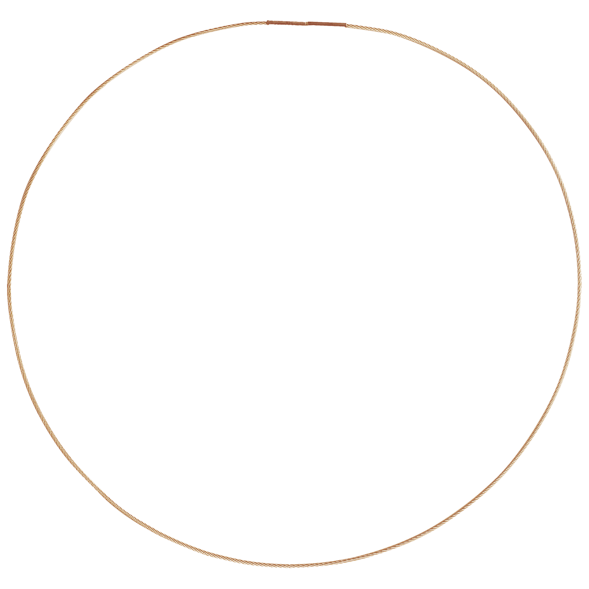 Kette Halsreif Edelstahl rosévergoldet, 45 cm | Meissen Schmuck Individuell mpj97hr9145 - Meissen Weimar