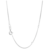 Kette Venezia halbrund, 50 cm, Ø 1,2 mm | Meissen Schmuck Individuell