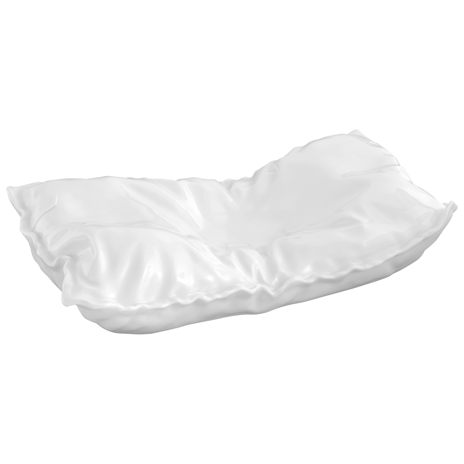 Kissenschale Weiß L 36 cm | Meissen Schalen Kollektion 000001 - 54623 - Meissen Weimar
