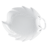 Konfektblatt Weiß 21 x 18 cm mit Henkel | Meissen Fine Dining