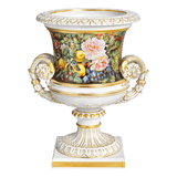 Kratervase Reiche Blumen- und Fruchtmalerei, H 47 cm | Meissen Limitierte Meisterwerke