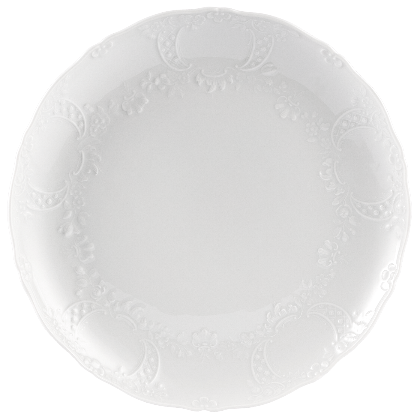 Kuchenschale Weiß Ø 31 cm | Meissen Fine Dining 000001 - 03506 - Meissen Weimar