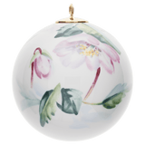 Baumschmuck Kugel Waldflora mit Christrose, Ø 5 cm | Meissen Zweigschmuck Kugel Kollektion