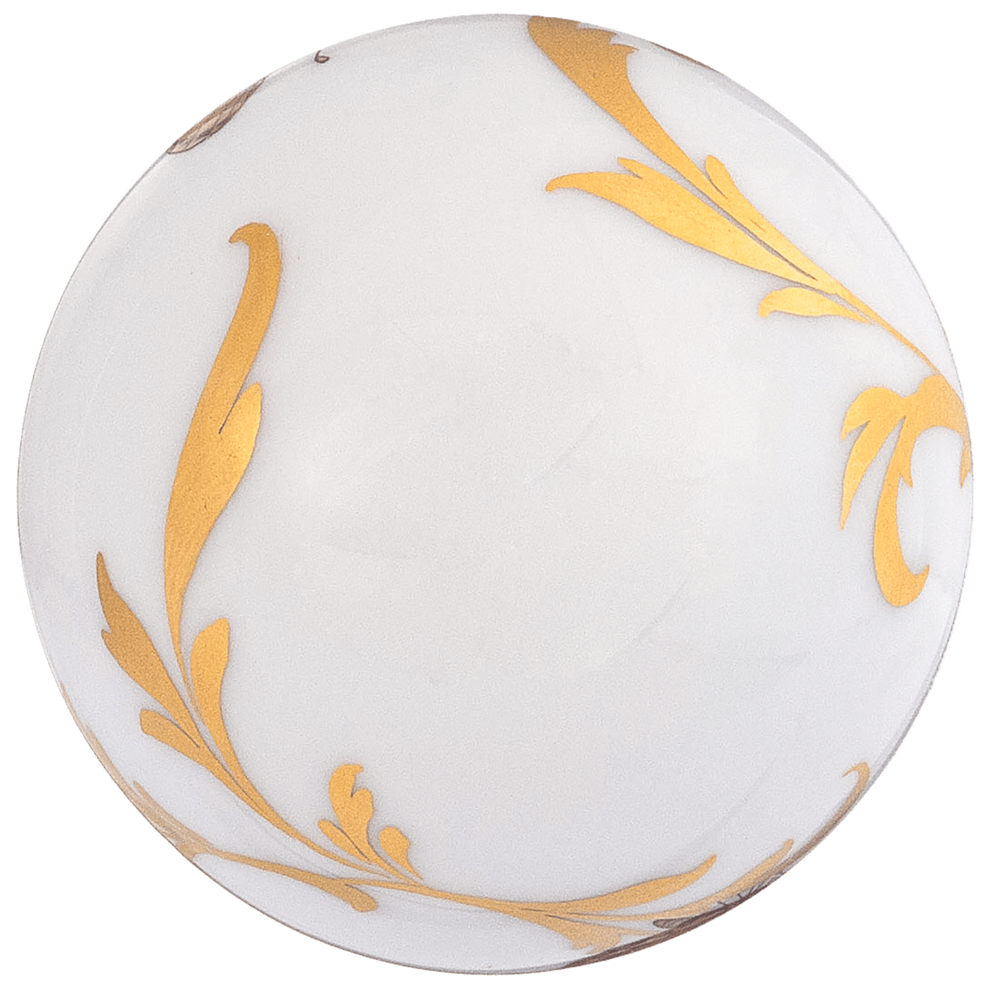 Kugel, Schmetterlinge, goldene Ranken, Ø 5 cm | Meissen Zweigschmuck Kugel Kollektion 696101 - 55M09 - Meissen Weimar