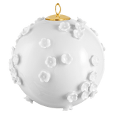 Kugel, Schneeballblüten, Weiß, Ø 5 cm | Meissen Zweigschmuck Kugel Kollektion
