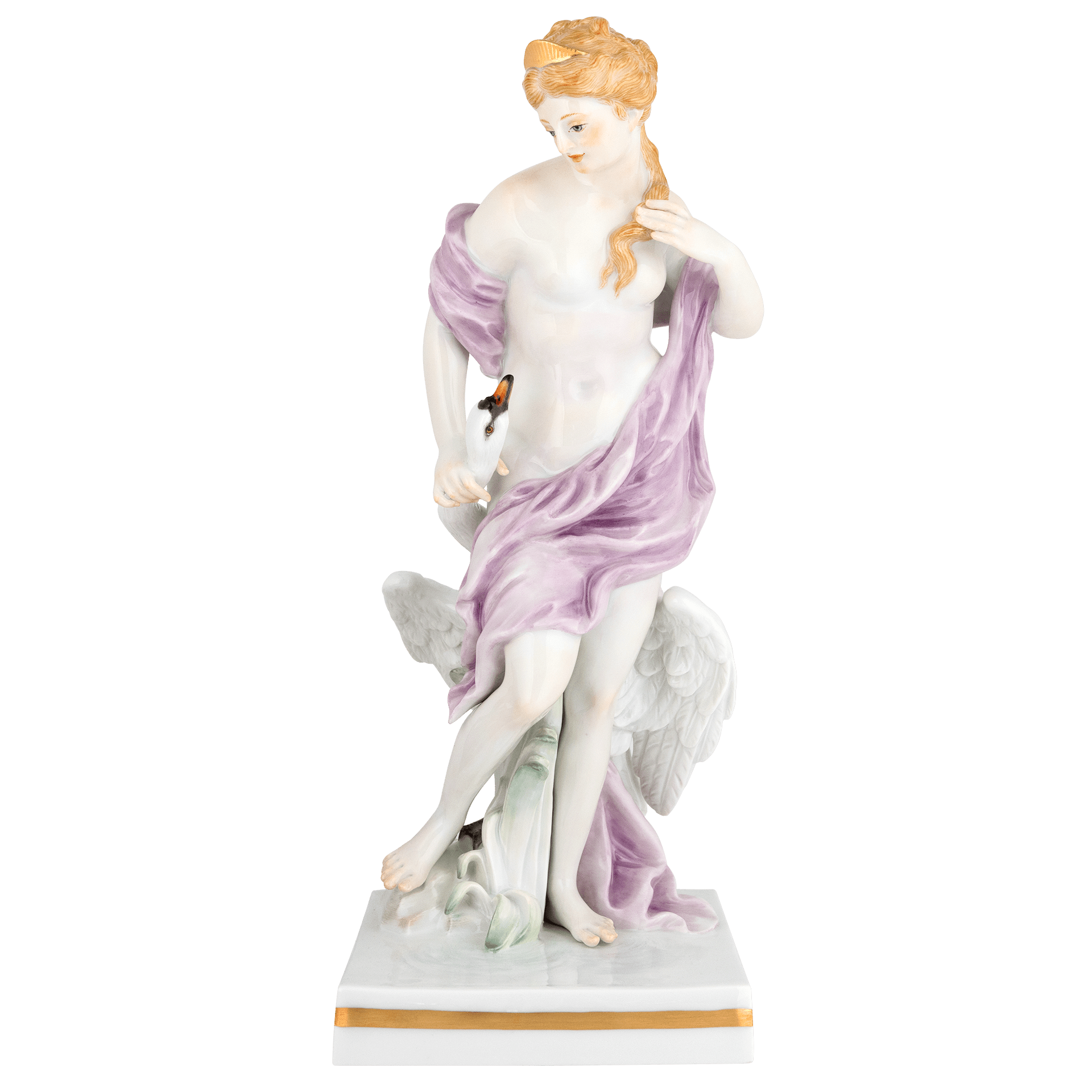 Leda mit Schwan, Lim. 25, H 26 cm | Meissen Limitierte Meisterwerke 900384-73523 - Meissen Weimar