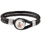 Lederarmband Chinoiserie, 21 cm | Meissen Herrenschmuck