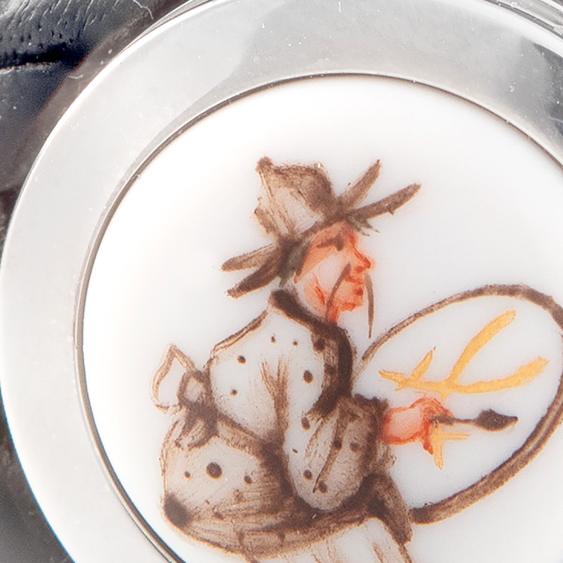 Lederarmband Chinoiserie, 21 cm | Meissen Herrenschmuck mpj60ch930c - Meissen Weimar