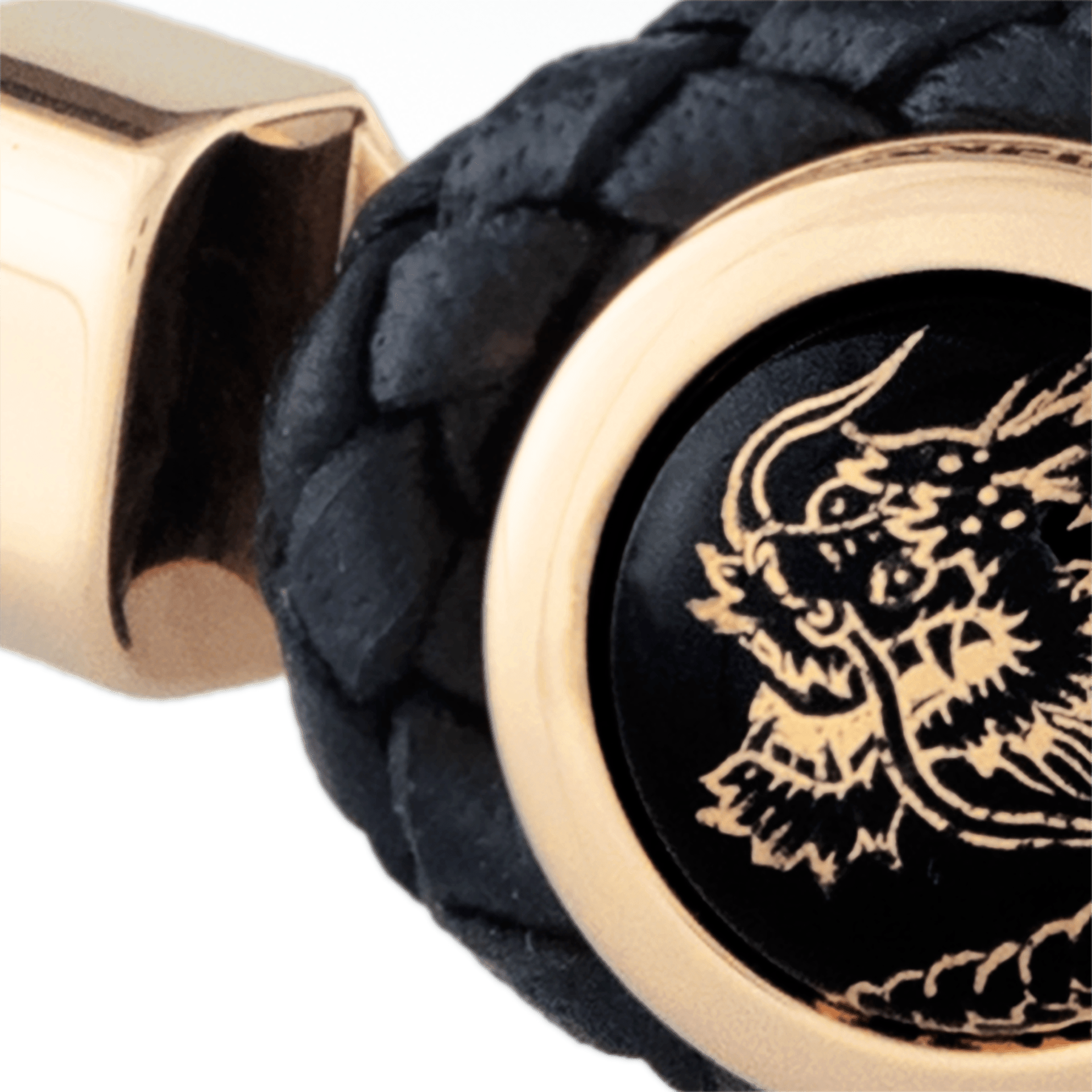 Lederarmband Glücksdrache, 21 cm | Meissen Geschenke mpj60gd837c - Meissen Weimar