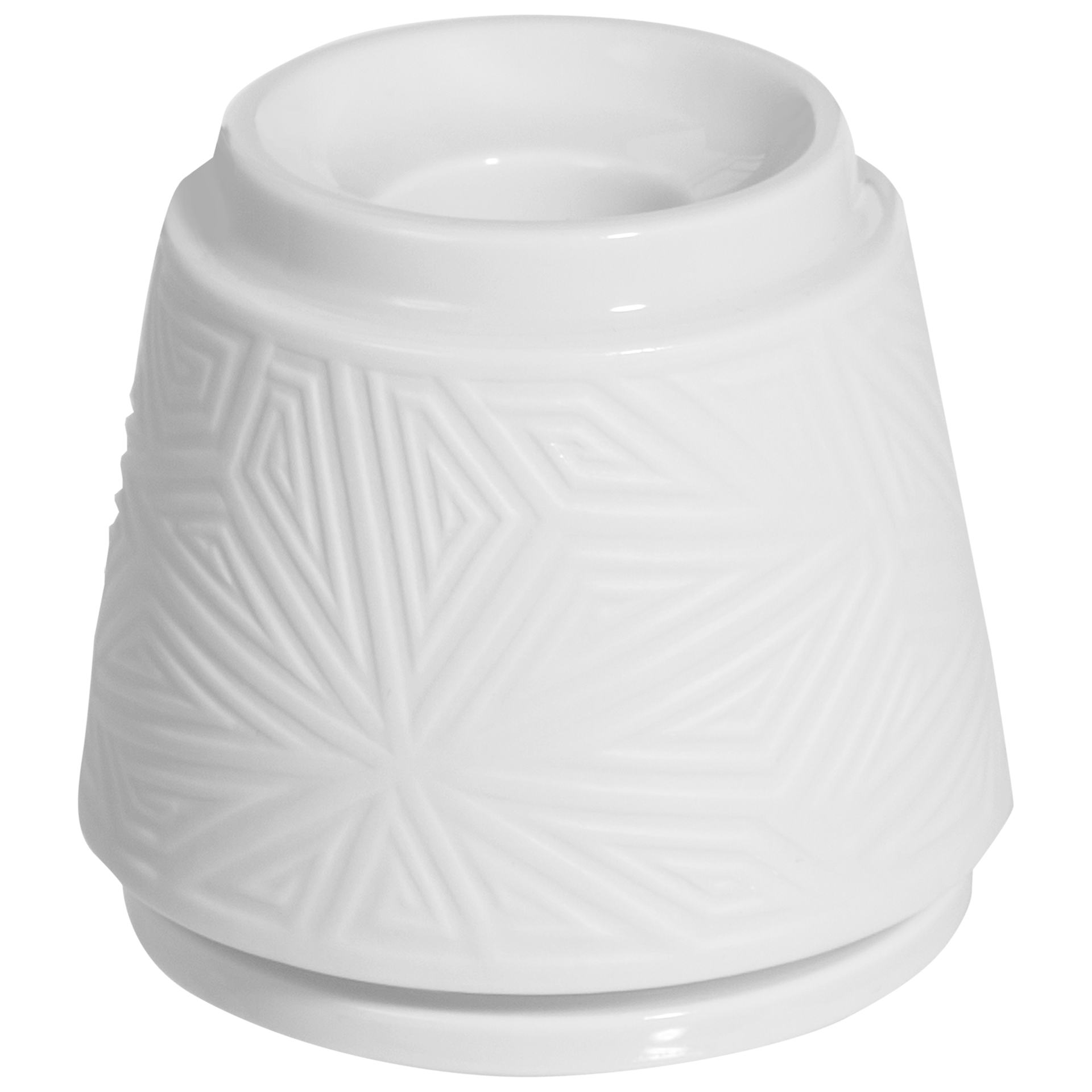 Leuchter Biskuit Weiß, H 6,5 cm | Meissen Vitruv Graphic 860101 - 53134 - Meissen Weimar