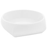 Leuchter, Stumpenkerze, flach, Weiß, 11,5 x 11,5 cm | Meissen Antactica Collection
