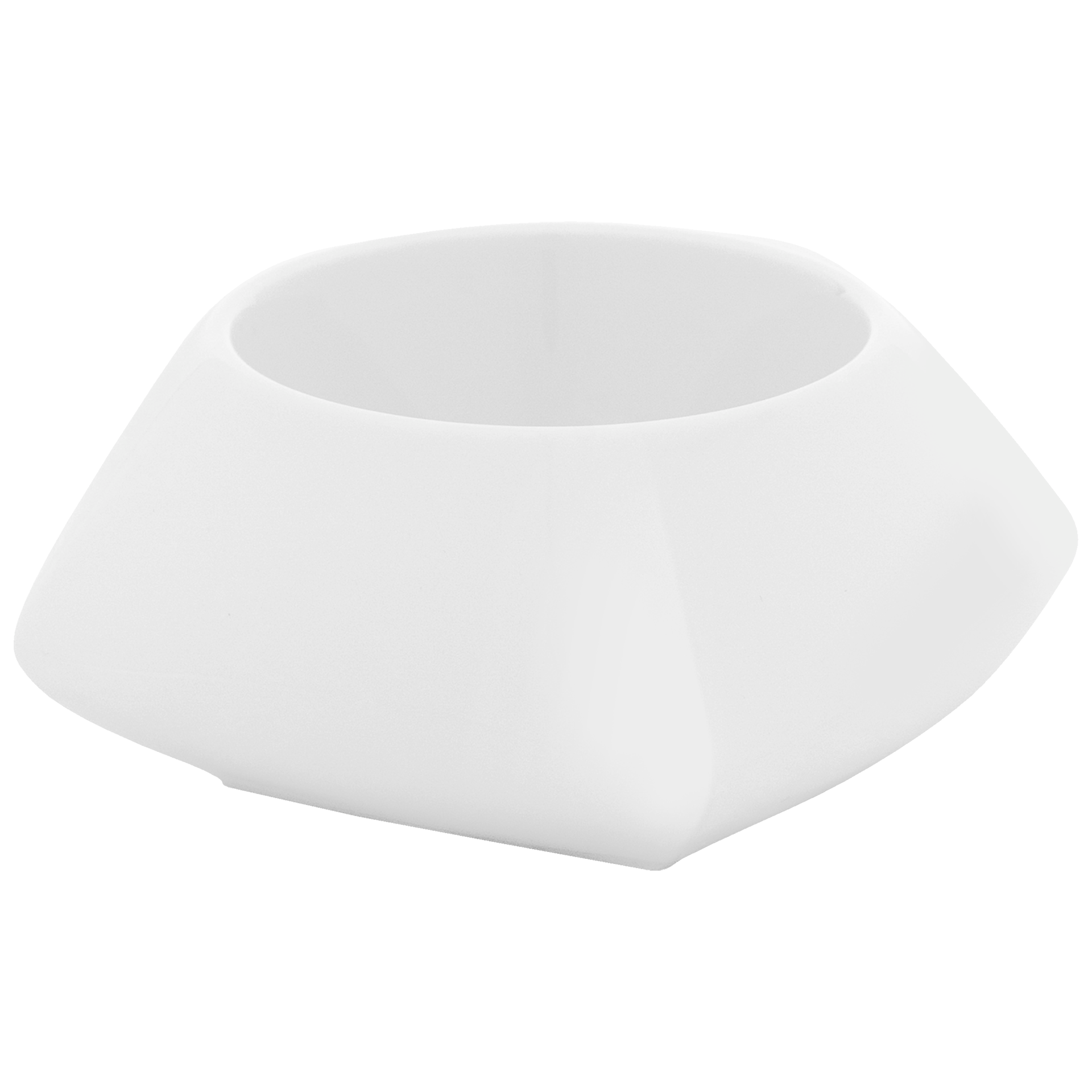 Leuchter, Teelicht, Weiß, 11,5 x 11,5 cm | Meissen Antactica Collection 000001 - 53130 - Meissen Weimar