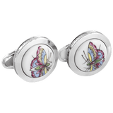 Manschettenknöpfe Butterfly, Höhe 2,2 cm | Meissen Herrenschmuck