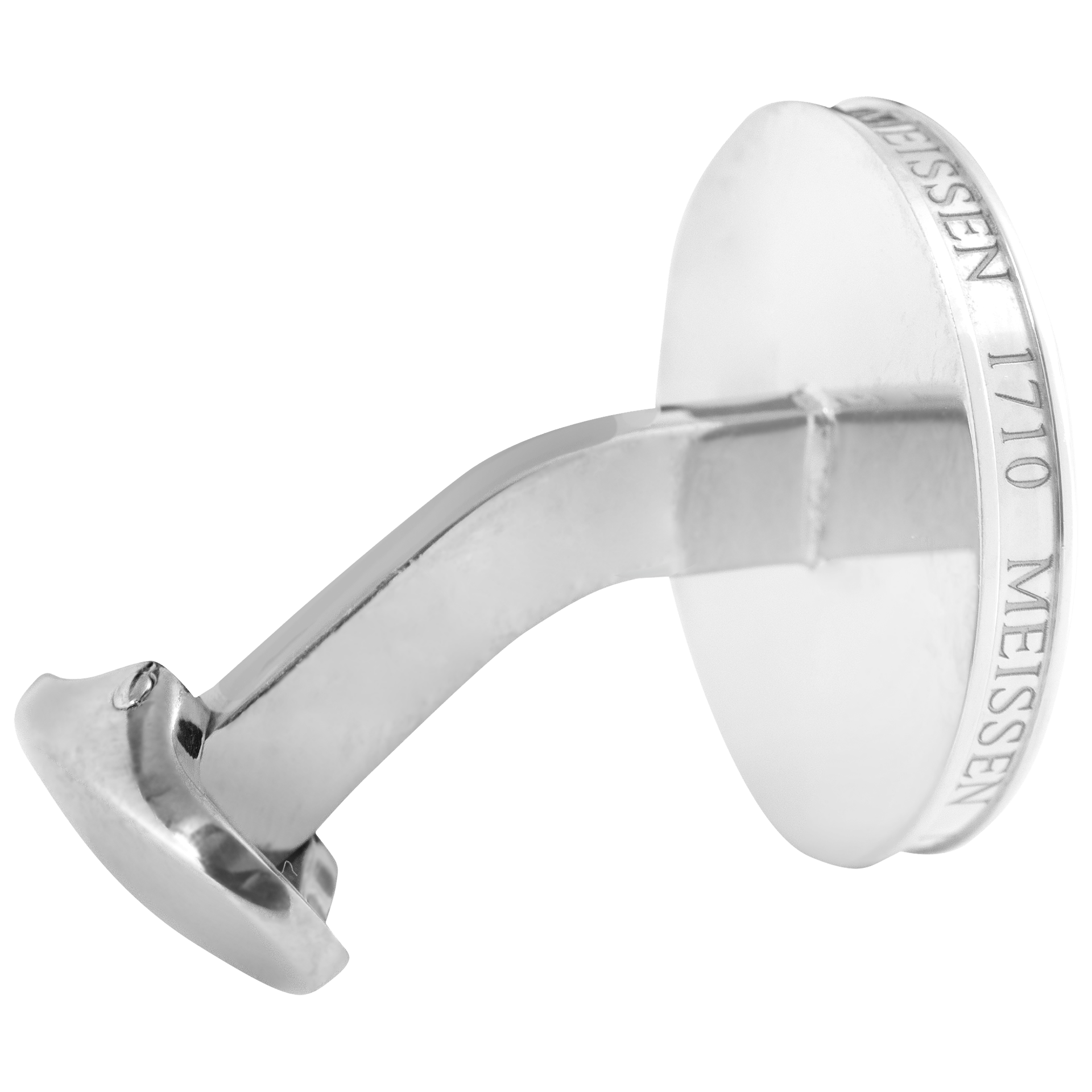 Manschettenknöpfe Markenzeichen Schwerter Platin, 2,2 x 4 cm | Meissen Kollektion Markenzeichen mpj70sw949c - Meissen Weimar
