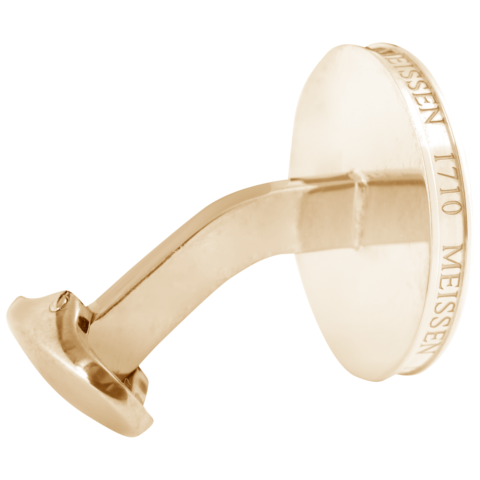 Manschettenknöpfe Schwerter Gold, Ø 2,2 cm | Meissen No.41 Swords Luxury Gold mpj70sw848c - Meissen Weimar