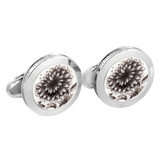 Manschettenknöpfe "The Original" schwarz, 925 Sterlingsilber | Meissen Herrenschmuck