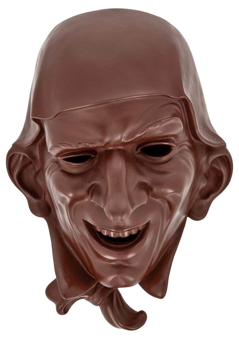 Maske Eulenspiegel, Böttgersteinzeug, H 25 cm | Meissen Limitierte Meisterwerke 949984 - 85404 - Meissen Weimar