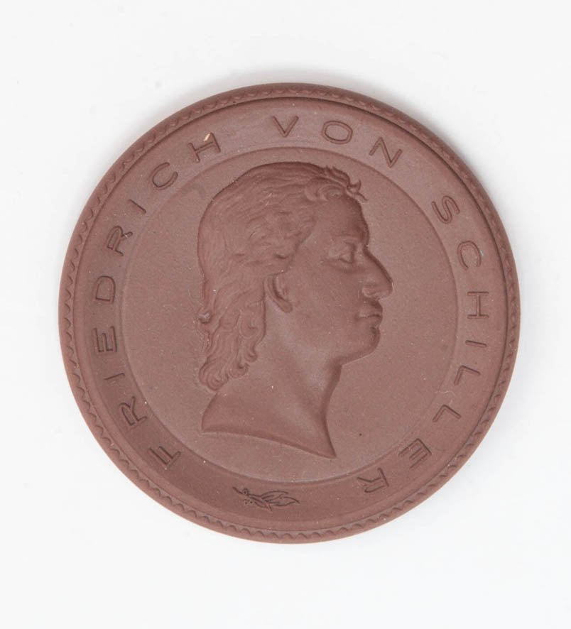Medaille m.K. Schillerhaus, Medaillen, Böttgersteinzeug, 50 mm | Meissen - Medaillen - Kollektion 000004 - 98134 - Meissen Weimar