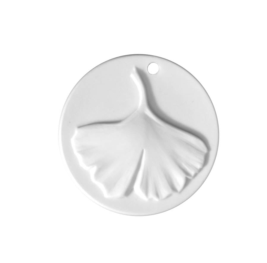 Meissen - Medaille 'Gruß aus Weimar', weiß, Ø 3,6 cm | Meissen - Medaille 000003 - 98B81 - Meissen Weimar