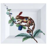 Meissen-Schale eckig,groß,"Fabeltier" nach Löwenfinck, 21x18,5cm | The Meissen Mug Collection - Berlin