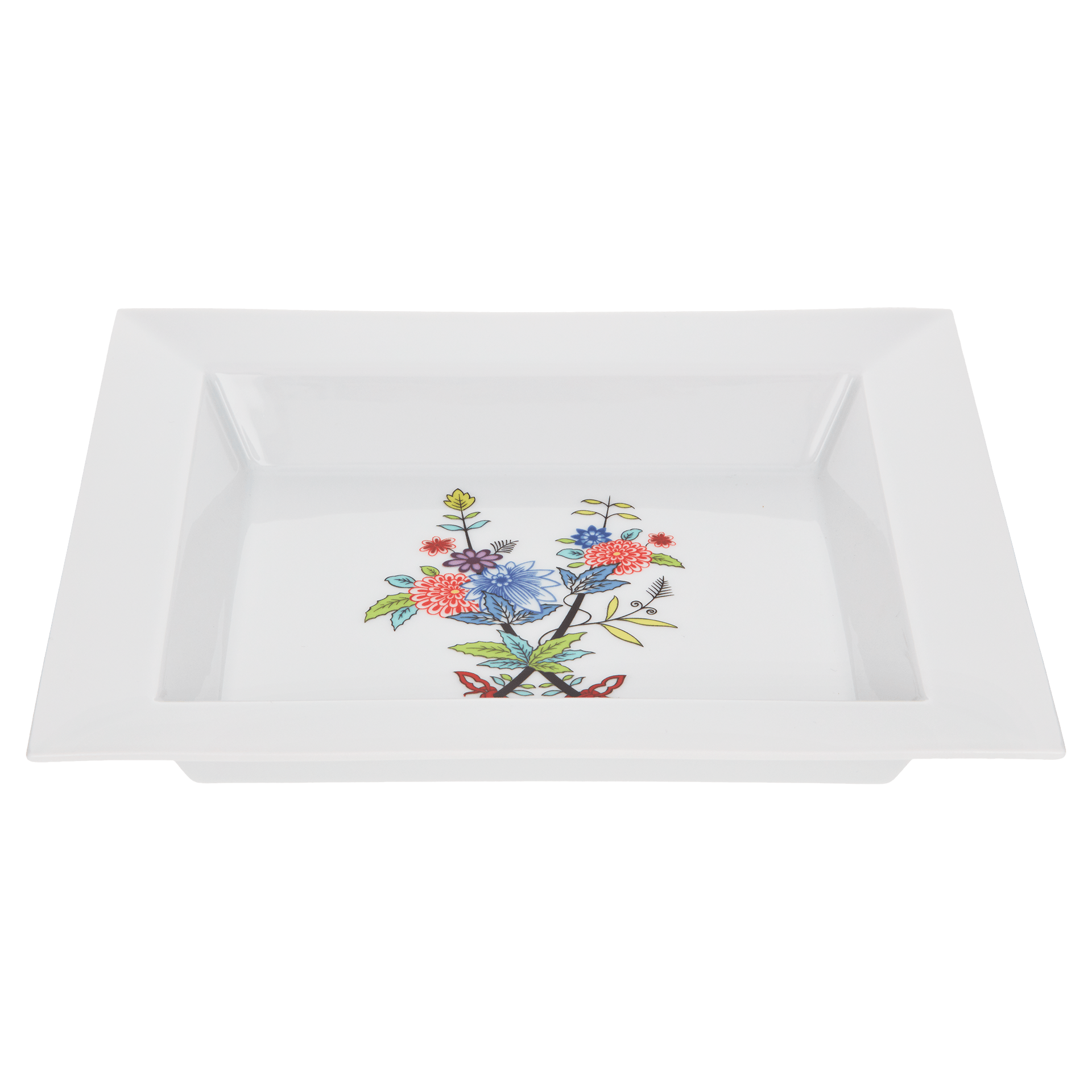 Meissen - Schale groß, eckig, "Swords Fantasy", 21x18,5 cm, | The Meissen Vide - Poche - Collection 79A443 - 53274 - Meissen Weimar