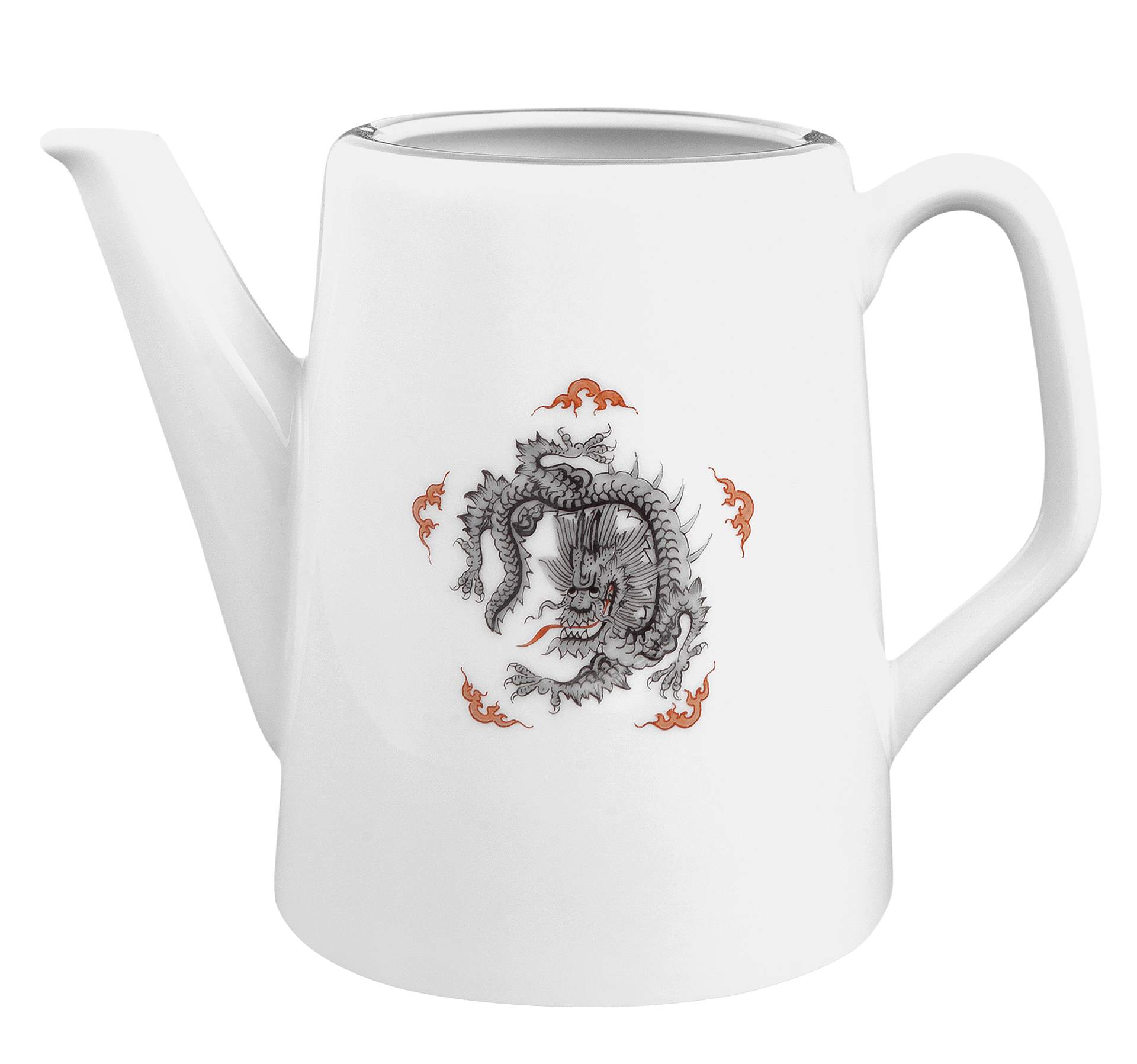 Milchkännchen, klein, 'Mingdrache leicht', schwarz und platin, V 0,15 l | Meissen Cosmopolitan 33A090 - 37762 - Meissen Weimar