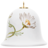 Miniatur-Glocke, Dekor Margerite, H 4.8 cm | Meissen Zweigschmuck Glocken Kollektion