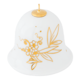 Miniatur-Glocke, "Golden Onion Style", H 5 cm | Meissen Zweigschmuck Glocken Kollektion