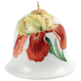 Miniatur-Glocke, Schwertlilie, H 5 cm | Meissen Zweigschmuck Glocken Kollektion