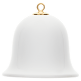 Baumschmuck Glocke, Weiß, H 4,8 cm | Meissen Zweigschmuck Glocken Kollektion