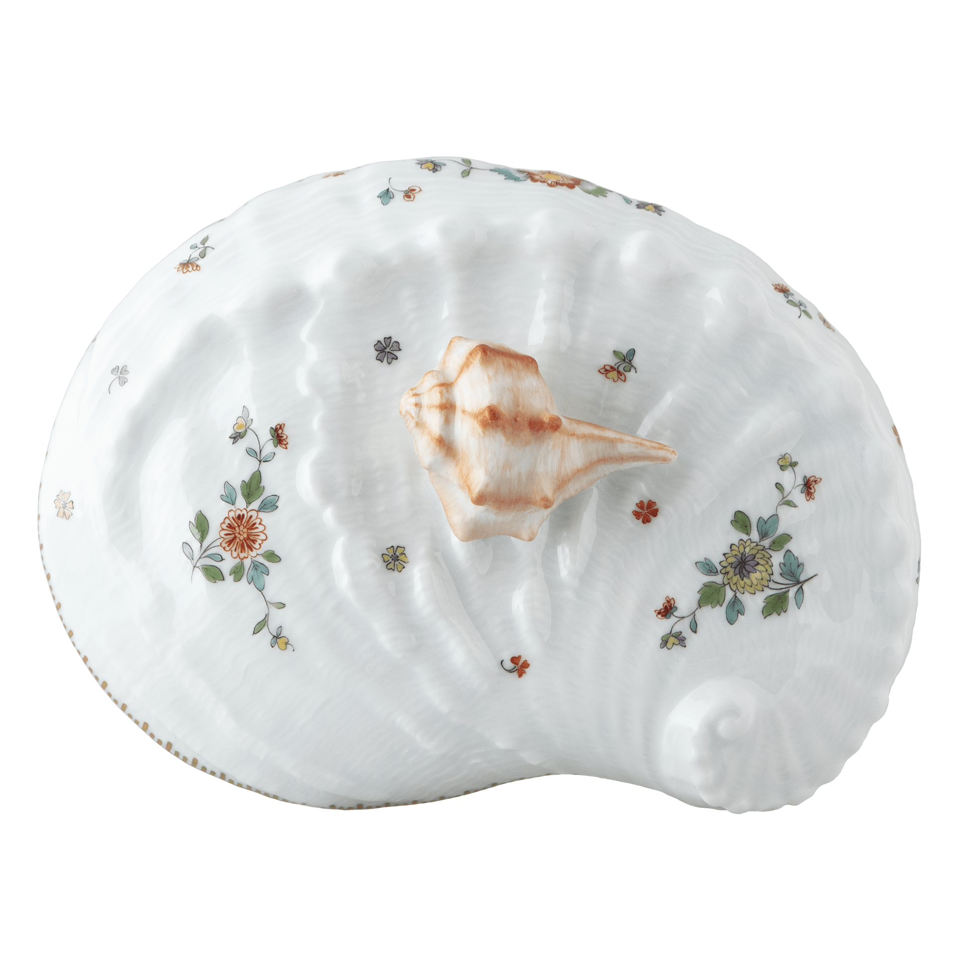 Muscheldose, Lim. 50, H 10,5 cm | Meissen Limited Edition 39A074-52411 - Meissen Weimar
