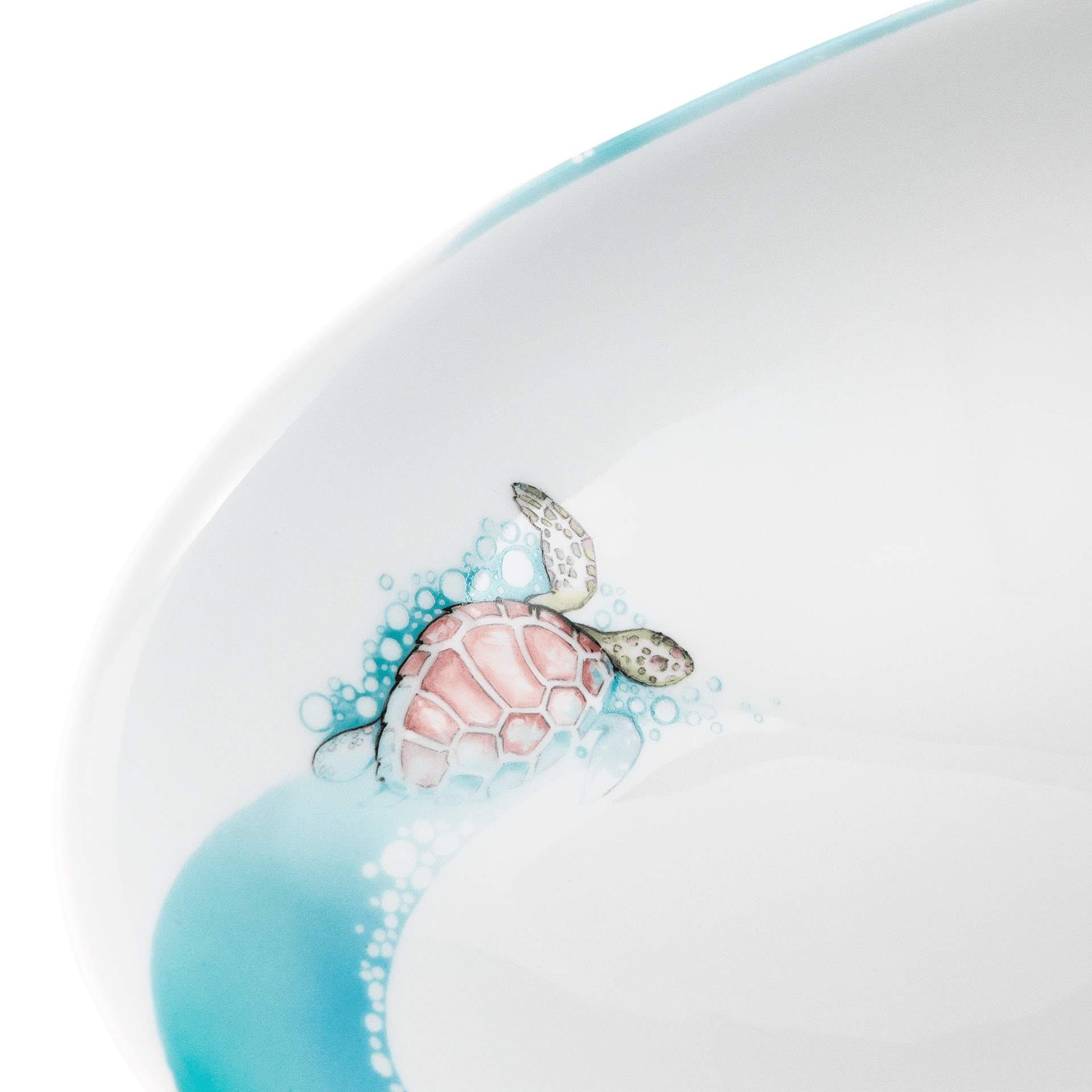 Muschelschale "Blaue Lagune", Lim. 25, 19,5 x 28,5 cm | Meissen Limitierte Meisterwerke 930E84-54917 - Meissen Weimar