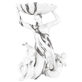 Nereide mit Schale, Platinmalerei, H 34 cm | Meissen Exklusiv-Kollektion