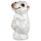 Nilpferd, Bunt staffiert, leicht, H 5,5 cm | Meissen Figuren-Edition Tierkinder