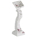 Notenpult mit Rose und Noten, H 9 cm | Meissen Figuren-Edition Affenkapelle