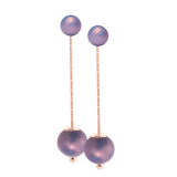 Ohrringe Pearl Collection Lilac, H 5,7 cm | Meissen Pearl Collection