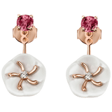 Ohrringe, Turmalin Rosa, 2,8 g | Meissen Royal Blossom Collection