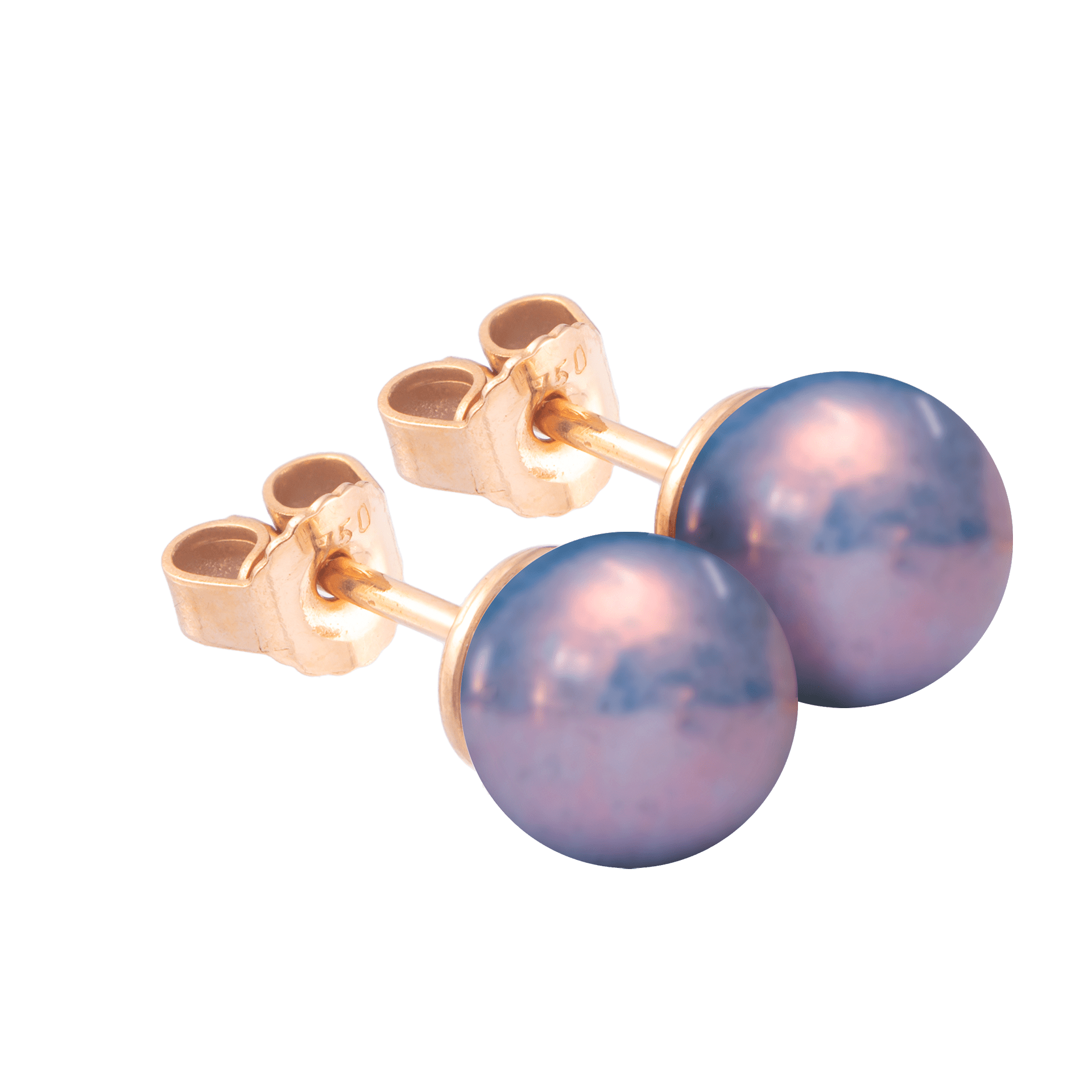 Ohrstecker, Lilac, Ø 0.8 cm | Meissen Pearl Collection mpj50pcl11000 - Meissen Weimar