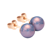 Ohrstecker, Lilac, Ø 0.8 cm | Meissen Pearl Collection