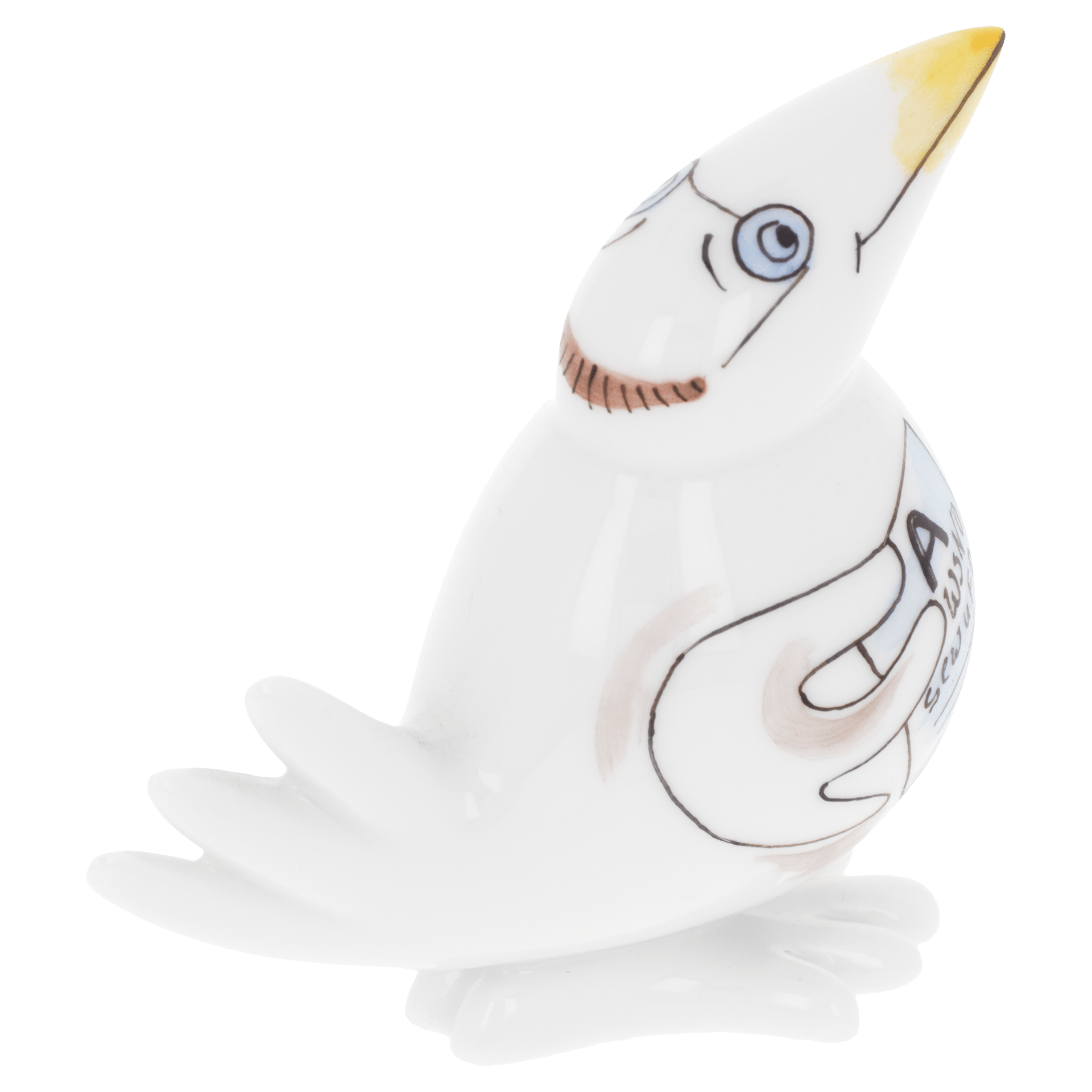 Optiker (Augenarzt), H 6 cm | Meissen Figuren - Edition Spassvogel 71A230 - 77410 - Meissen Weimar